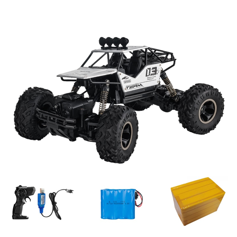 4WD RC Off-Road Truck With LED Lights & Controller