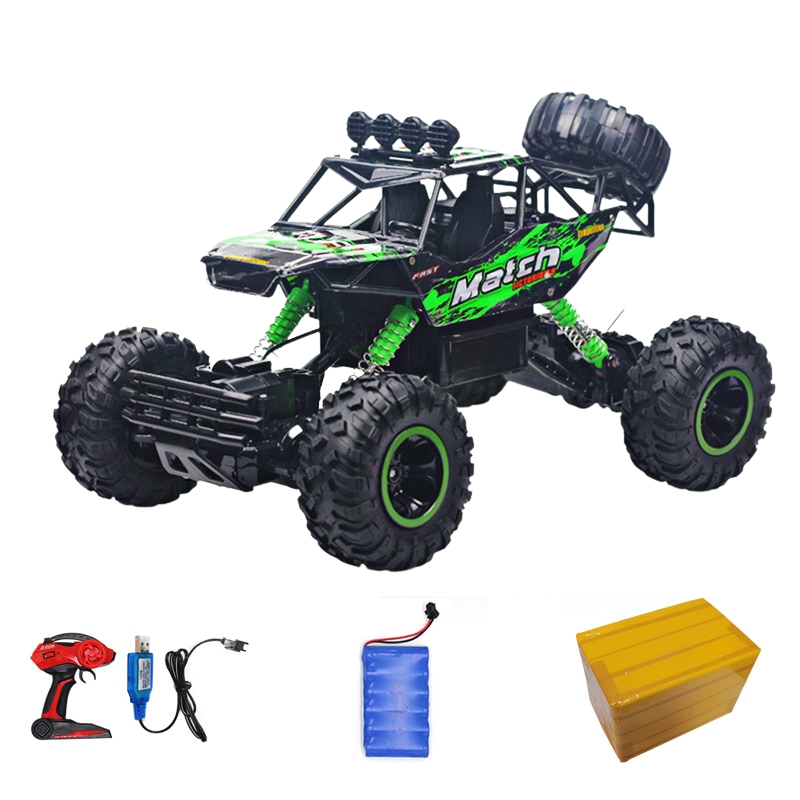 4WD RC Off-Road Truck With LED Lights & Controller