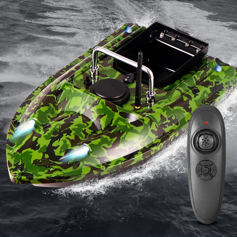 RC Night Light Lure Fishing Boat