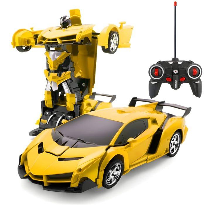 Remote Controlled Transformable Robot Car