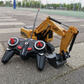 Alloy & Plastic RC Excavator Engineering Toy