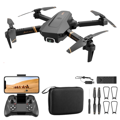 V4 RC Quadcopter Drone With 4K HD Wide Angle 1080p Dual Camera