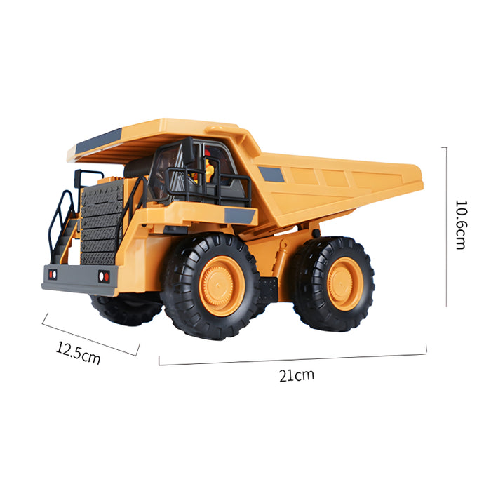 Remote Controlled Construction Truck Toy