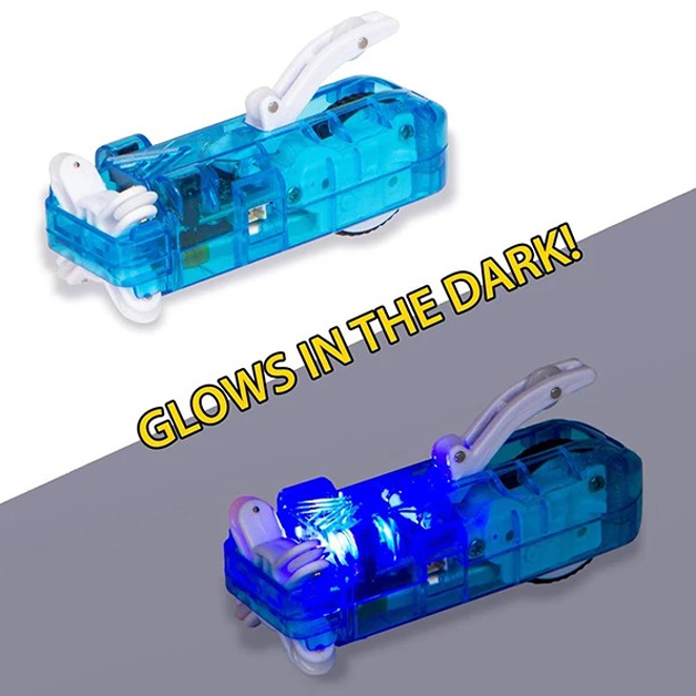 Anti-Newton Method Tube Rail Car - Glow In The Dark