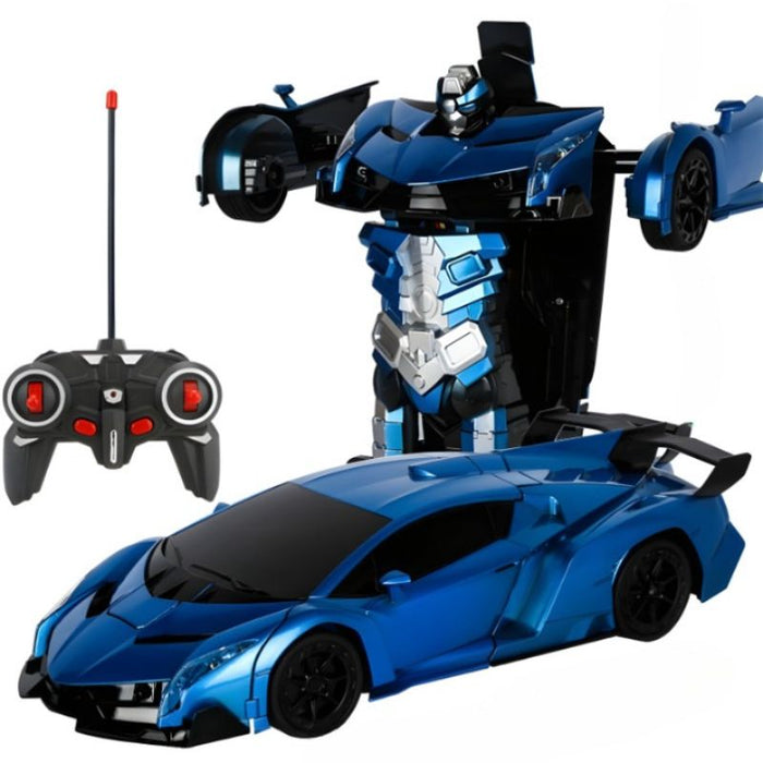 Remote Controlled Transformable Robot Car