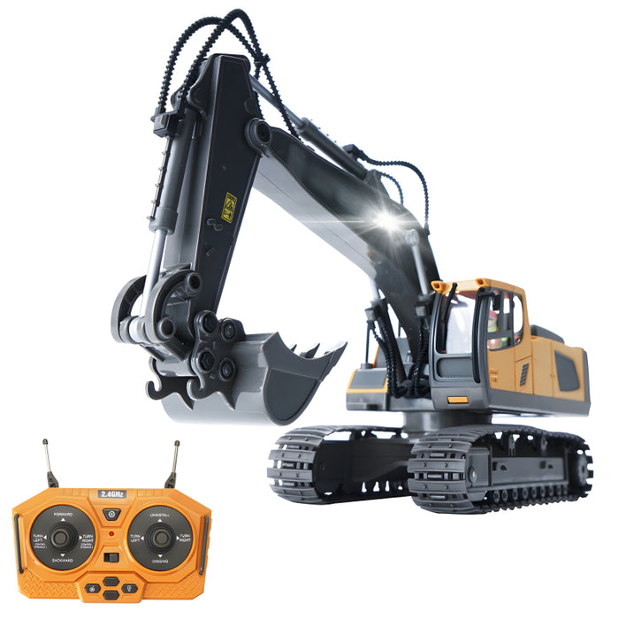 Remote Controlled Construction Truck Toy