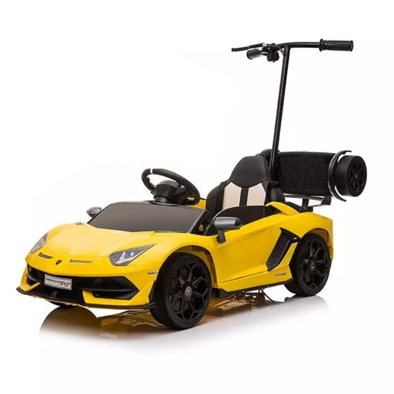 Lamborghini Toy Car With Push Bar