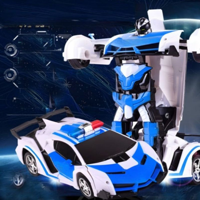 Remote Controlled Transformable Robot Car