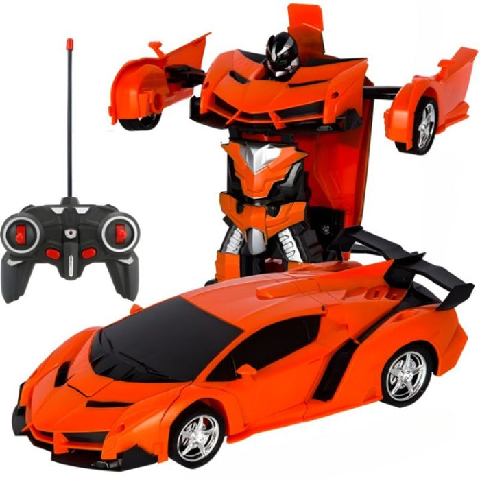 Remote Controlled Transformable Robot Car