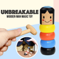 Unbreakable Sturdy Steve Wooden Toy