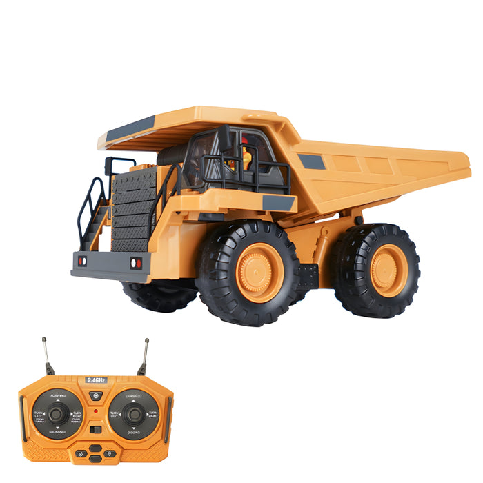 Remote Controlled Construction Truck Toy